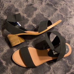 Steve Madden Loe Elastic Ankle Strap Sandals